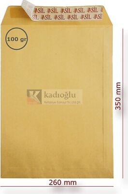 ASİL ZARF 26X35 FORMULA 100 GR SLK 50'Lİ - 1