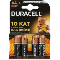 Duracell AA Kalem Pil 4'lü - AVES