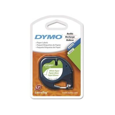 DYMO LETRATAG KAĞIT ŞERİT 12X4M - 1