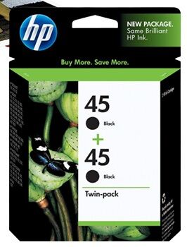 HP 45 Black Siyah 42ML 51645AA 2Lİ Paket Kartuş CC625A - 1