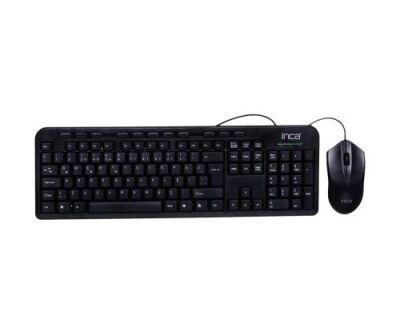 Inca Imk-375t Wired Multimedia Q Klavye&Mouse Set - 1