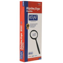 KRAF BÜYÜTEÇ ERGO 50MM 6X 313G - 3