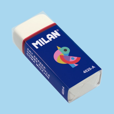 MILAN CMM4020A SENTETİK SİLGİ - 20ADET - 2