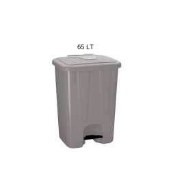 PLASTİK PEDALLI KONTEYNER 70 LT YEŞİL - 
