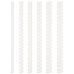 PLASTİK SPİRAL BEYAZ 12MM 100'LÜ - 2