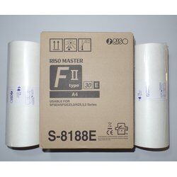 Riso S-8188 S-7611 SF-5030 EZ 200-201 rz-200 A4 Orjinal Master eZ type 30 - 1