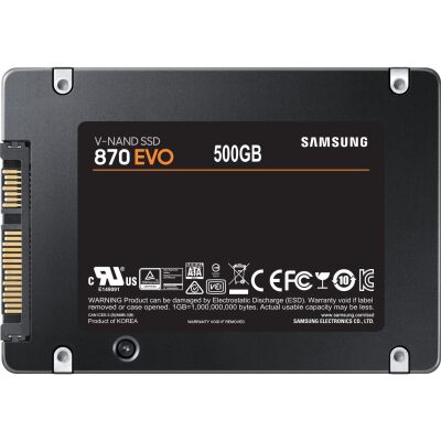 Samsung 500GB 870 Evo 560MB-530MB-s Sata 2.5