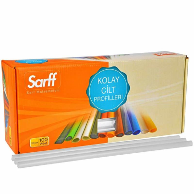SARFF 10mm SIRTLIK ŞEFFAF - 100ADET - 1