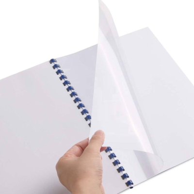 SARFF A4 OPAK BEYAZ PVC CİLT KAPAKLARI - 100ADET - 5