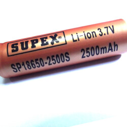 Supex ICR14500-900F-5C 900MA 3.7V 5C Lityum ion Pil - SUPEX