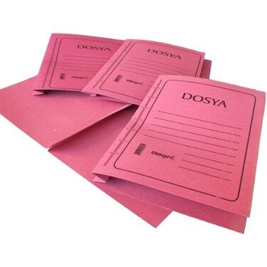 TAM KAPAK PEMBE DOSYA 50'Lİ - 1