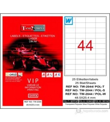 TANEX LASER ETİKET TW-2044 48,5X25,4MM - 