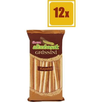 ÜLKER ALTINBAŞAK GRİSSİNİ KEPEKLİ 125GR - 12'Lİ - 1